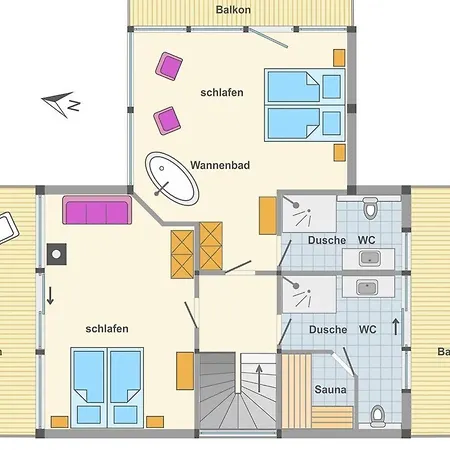 Prázdninový dům Fuenfjahreszeiten In By Interhome